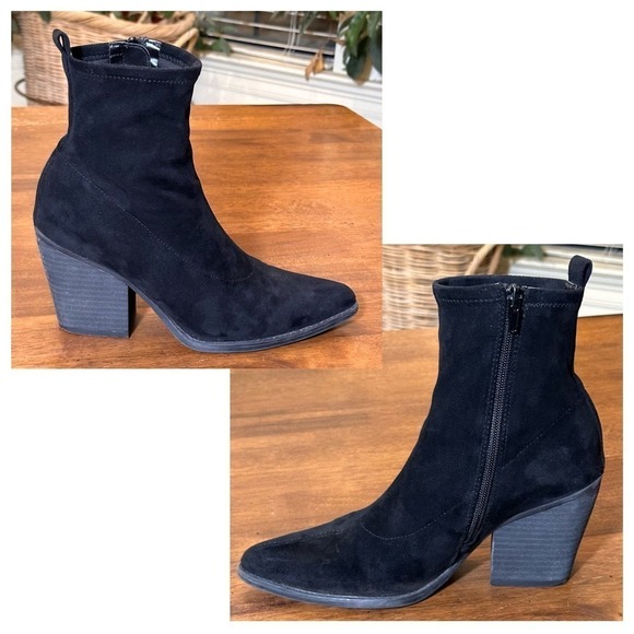 GUC Naturalizer Soul Black “Melodi” Boots Size 8 - Picture 3 of 9